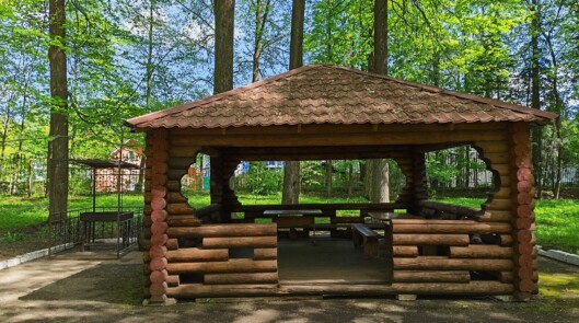 Беседки с мангалом